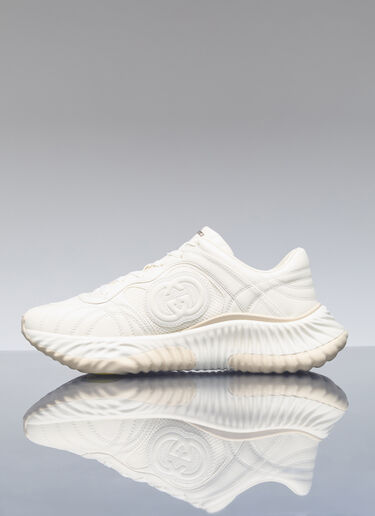 Ripple Leather Sneakers Gucci Ripple Leather Sneakers White guc0155095