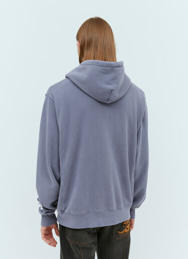 Gallery Dept. French Logo Hooded Sweatshirt Blue gdp0152021