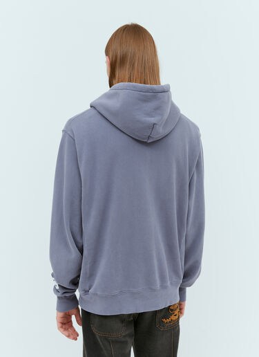 French Logo Hooded Sweatshirt Gallery Dept. French Logo Hooded Sweatshirt Blue gdp0152021