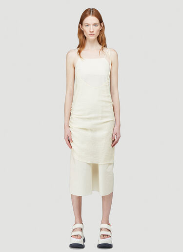 Ader Error Classic Dress White adr0244001