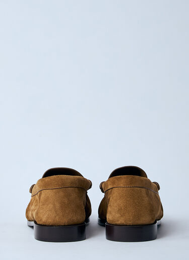 Saint Laurent Le Loafer Supple Brown sla0260030