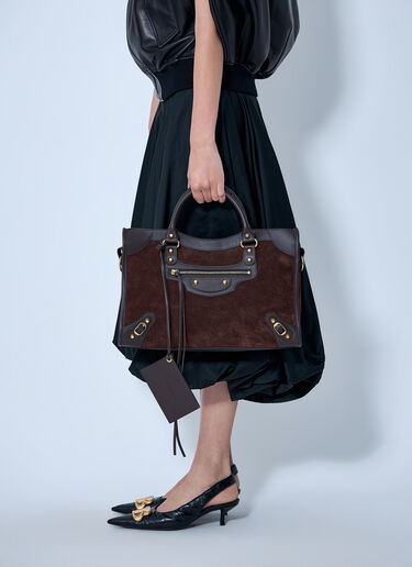 LN-CC® - Balenciaga: Le City Bag Medium - 棕色 Balenciaga Le City Bag Medium 棕色 bal0264019