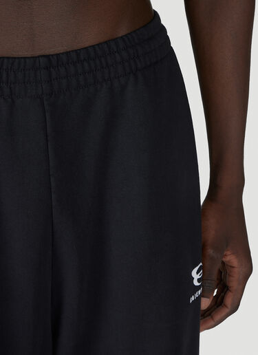 Balenciaga Baggy Logo Print Sweatpants Black bal0154024