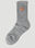 Burberry Pile Socks Black bur0149107