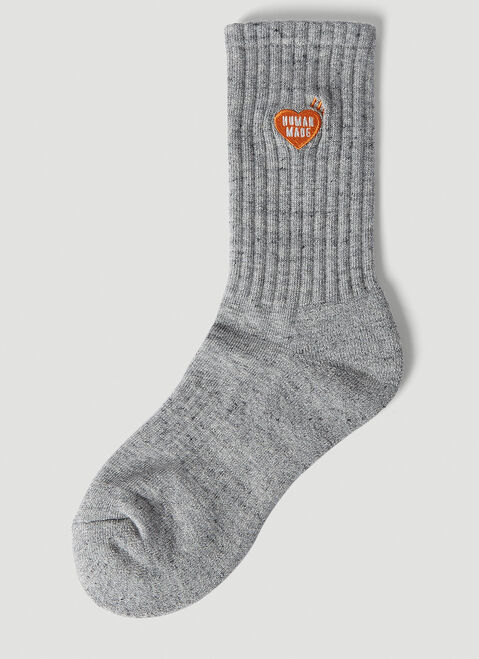 Human Made Pile Socks Khaki hmd0152006