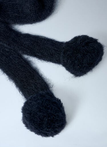 Acne Studios Mohair Beanie Black acn0163004
