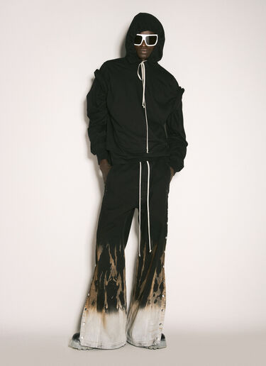 Rick Owens DRKSHDW Hustler Hooded T-Shirt Black drk0158007