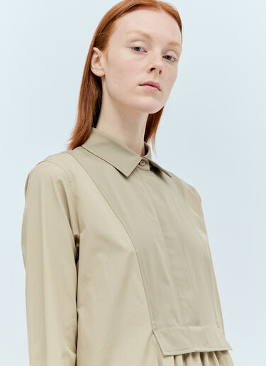 Max Mara 개버딘 맥시 원피스 베이지 max0256001