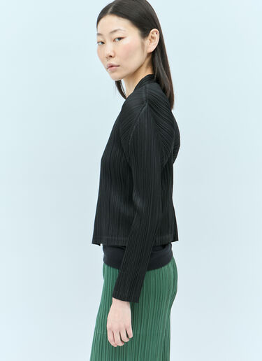 Pleats Please Issey Miyake Monthly Colors: December 开衫 黑色 plp0255010