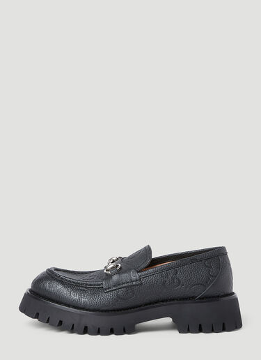 GG ラグローファー Gucci GG ラグローファー ブラック guc0253096