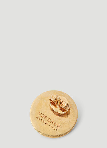 Enamel Medusa Stud Earrings Versace Enamel Medusa Stud Earrings Gold vrs0253042