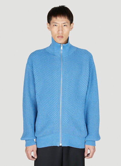 Lanvin Zip Up Jumper Multicolour lnv0153001
