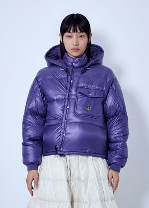 Moncler RE/ICONS Karakorum Hooded Short Down Jacket Purple mon0266054