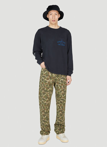 Gallery Dept. 르 바 숍 긴소매 티셔츠 블랙 gdp0150027