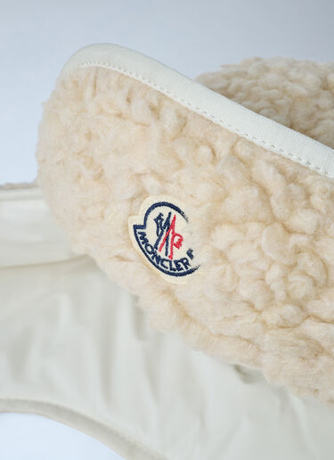 Moncler Logo Motif Bucket Hat White mon0262038