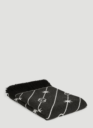 Gucci Diagonal Plaid Blanket Black wps0690081