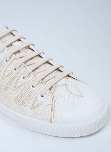 Prada Leather Sneakers White pra0162015