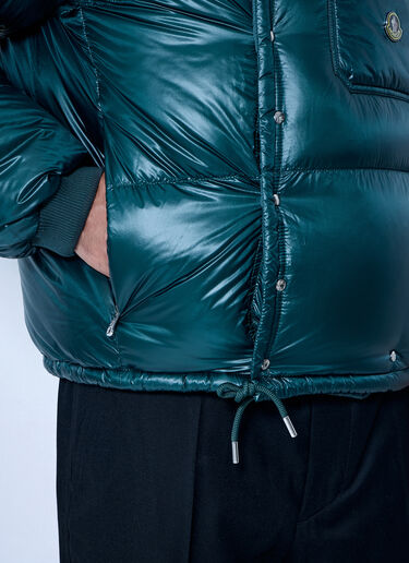 LN-CC® - Moncler RE/ICONS: Karakorum Hooded Short Down Jacket - Green Moncler RE/ICONS Karakorum Hooded Short Down Jacket Green mon0166062