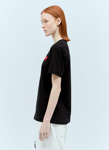 Comme Des Garçons PLAY Logo Patch T-Shirt Black cpl0355011