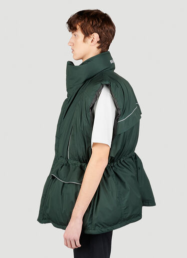 Wrap Gilet Balenciaga Wrap Gilet Green bal0153005