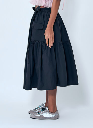 Cecilie Bahnsen CBcai Midi Skirt Black cec0263013