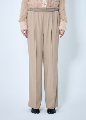 Acne Studios Logo Tape Twill Pants Navy acn0260006