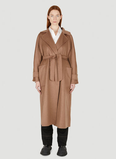 Max Mara 펠루카 코트 브라운 max0249001