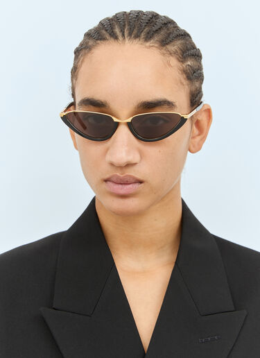 Bottega Veneta Classic Cat-Eye Sunglasses Black bos0258003
