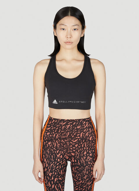 adidas by Stella McCartney True Strength Yoga Sports Bra Black asm0251025