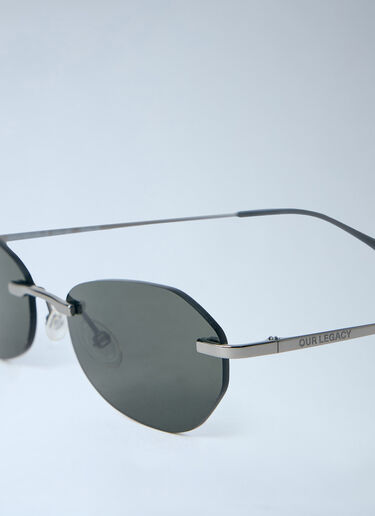 Our Legacy 어도러블 무테 선글라스 블랙 ous0356017