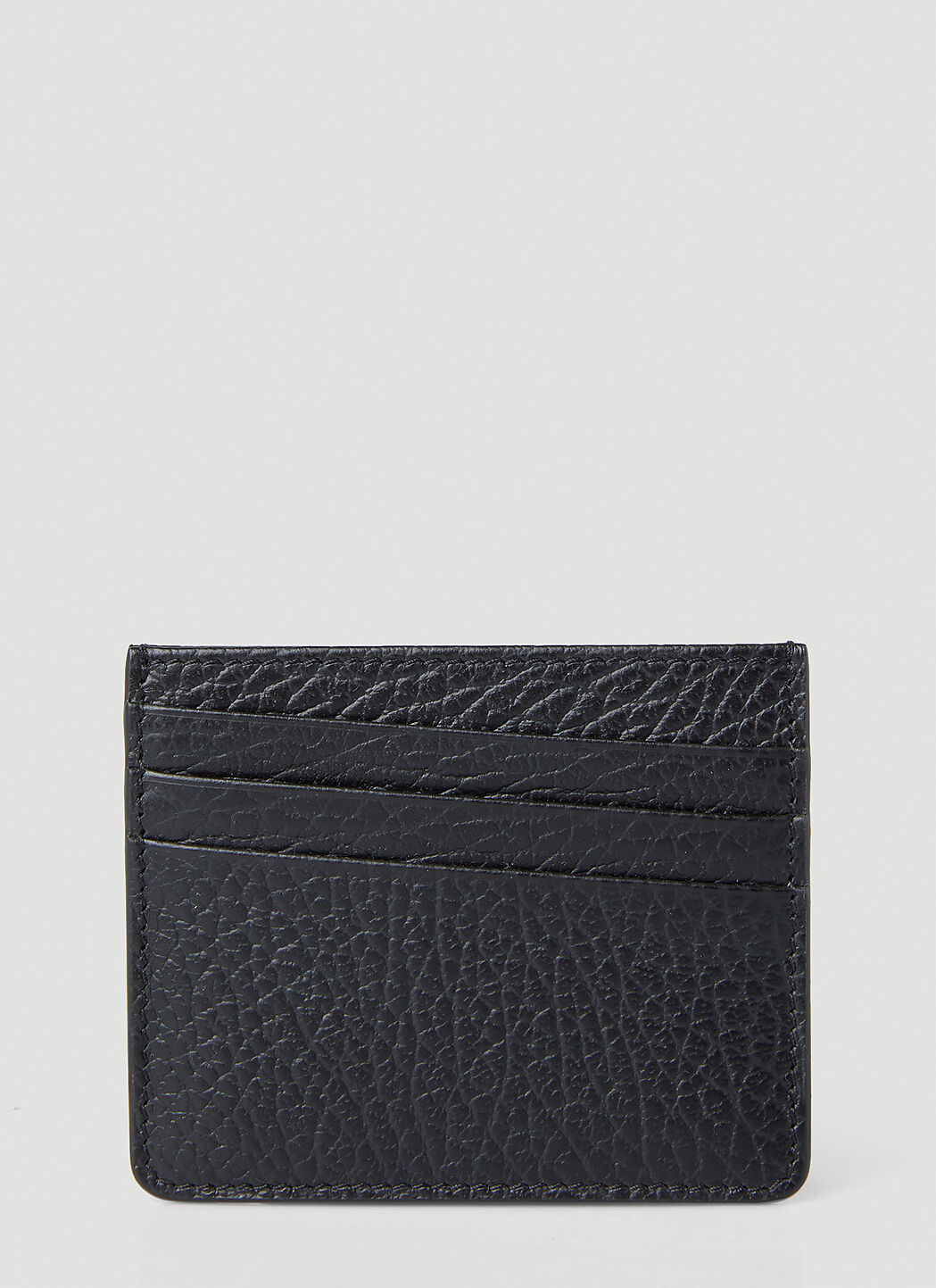Maison Margiela Men's Four Stitch Card Holder in Black | LN-CC®