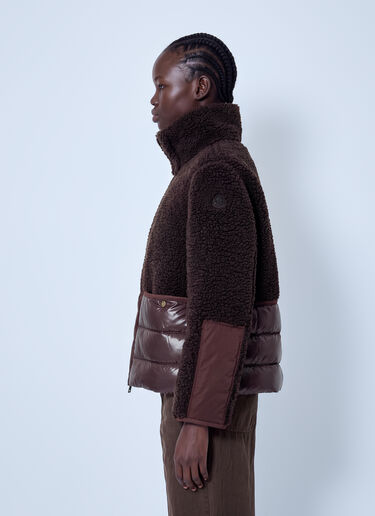 LN-CC® - Moncler: Glorieux Zipped Jacket - Brown Moncler Glorieux Zipped Jacket Brown mon0266023