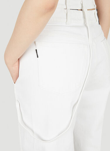 Ottolinger Signature Wrap Jeans White ott0348009