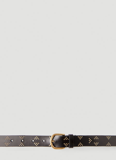 Alexander McQueen Stud Belt Black amq0251017