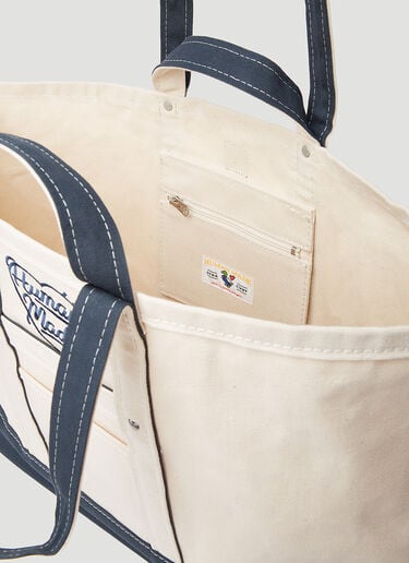 Human Made Canvas Tote Bag Cream hmd0152026