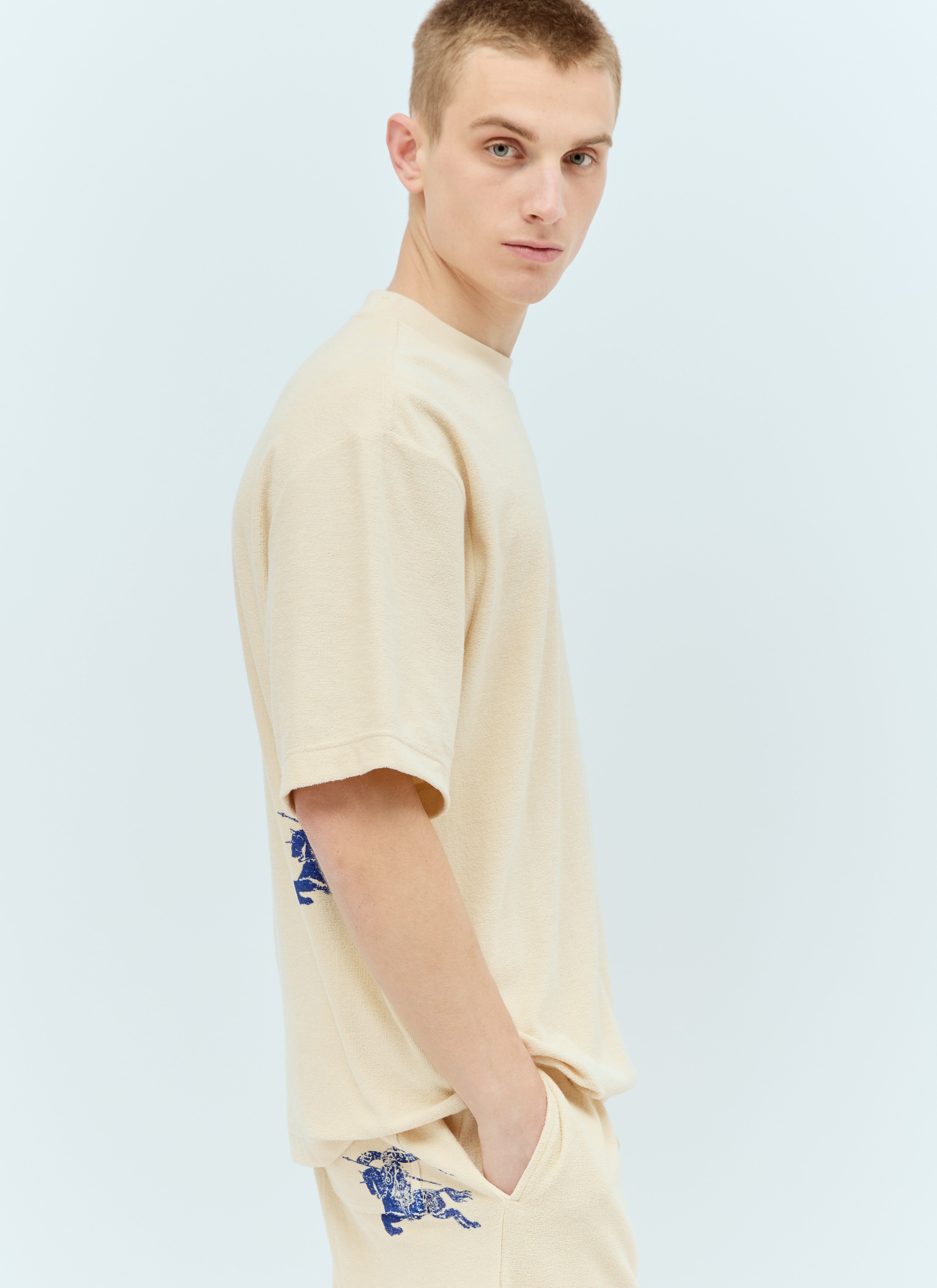 Burberry archive logo towelling sweatshirt new arrivals