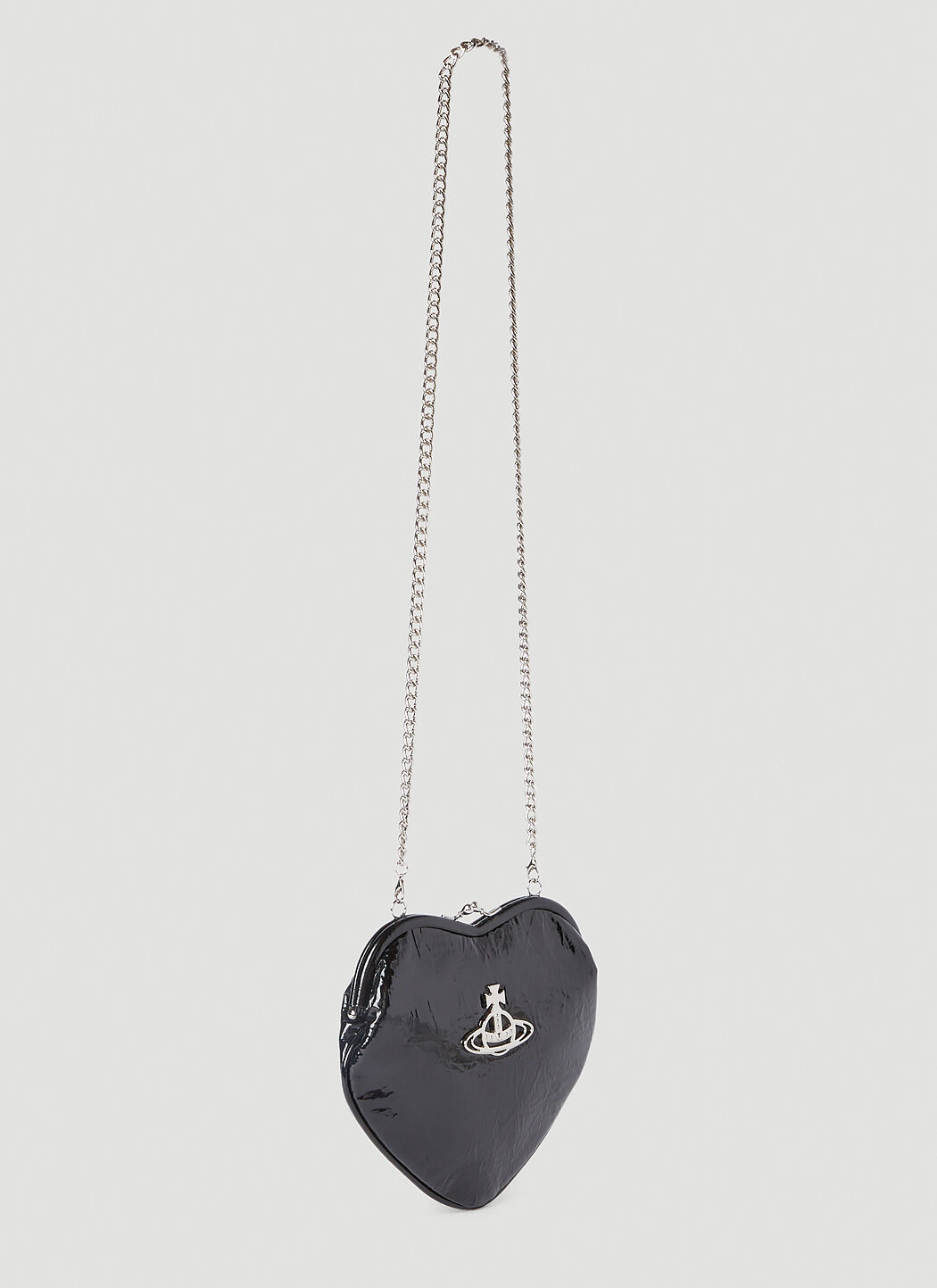 Vivienne Westwood Women's' Belle Heart Frame Purse in Black Vivienne Westwood Women's' Belle Heart Frame Purse in Black
