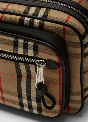 Burberry Vintage 格纹斜挎包 米 bur0137021