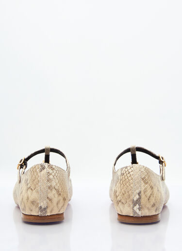 Chloé Marcie Ballerina Flats Beige chl0257031