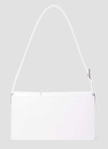 BY FAR Billy Shoulder Bag White byf0252013