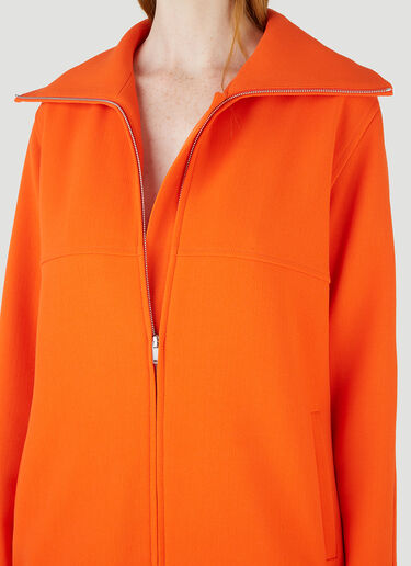 Jil Sander 海绵拉链运动上衣 橙 jil0245003