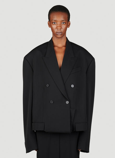 Thom Browne Folded Blazer Dark Blue thb0253005