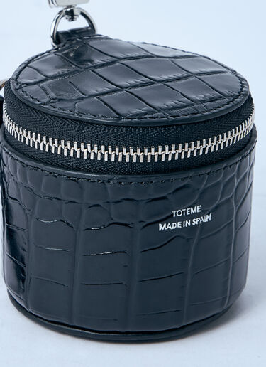 Croc-Embossed Jewelry Box TOTEME Croc-Embossed Jewelry Box Black tot0261032