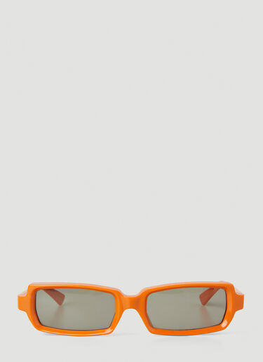 UNDERCOVER Narrow Rectangular Sunglasses Orange und0148012