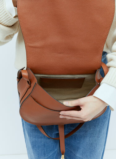 Chloé Marcie Medium Saddle Bag Brown chl0255050