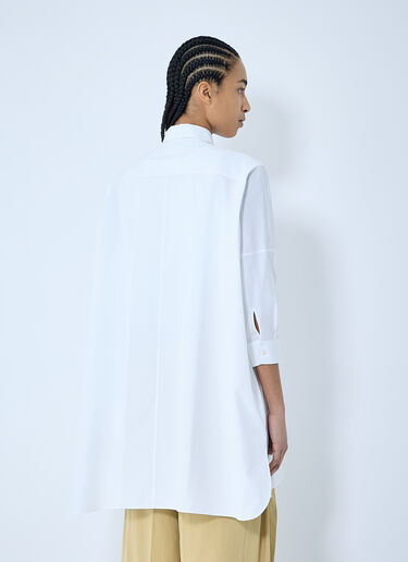 Jil Sander 棉质休闲衬衫  白色 jil0259013