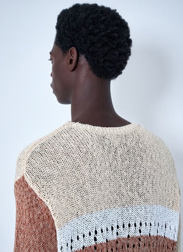 ACMH Textured Knit Sweater Brown acm0164003