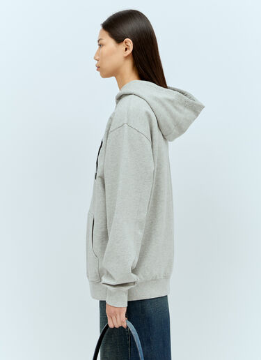 Carne Bollente Sex Hooded Sweatshirt Grey cbn0356005