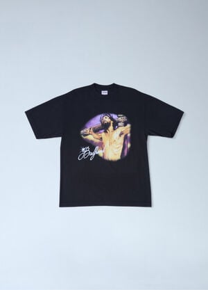 Badfriend Jesus Motif T-Shirt Black bad0162006