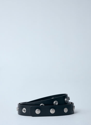 Rick Owens 按扣腰带  黑色 ric0159056